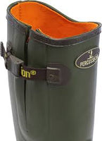 Percussion Sologne Neoprene Lined Hunting Wellington Boot Side Adjuster View