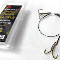 Kamasan Premium Semi-Barbed Snap Tackle 30lb | Pike Fishing Tackle at OpenSeason.ie Nenagh