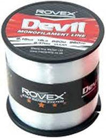 Rovex Devil Monofilament Fishing Line - 1/4lb Bulk Spool | Clear | OpenSeason.ie Irish Fishing Tackle Shop